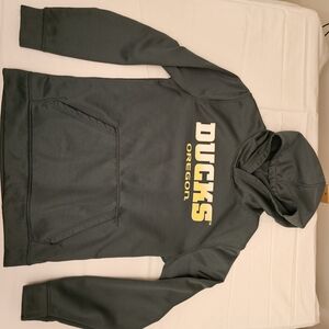 Oregon Ducks Kids Gray Hoodie